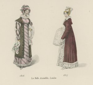 La Belle Assemblee、ロンドン 作： English School