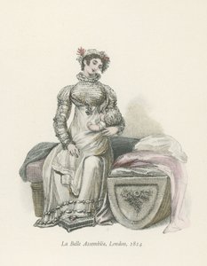 La Belle Assemblee、ロンドン、1814 作： English School
