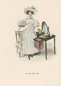 ファッション、パリ、1830 作： English School