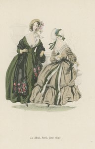ラモード、パリ、1840年6月 作： English School