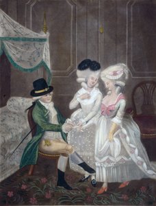 快楽の女、1781 作： English School
