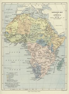 アフリカの言語地図
