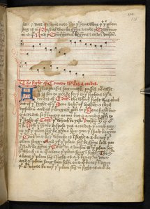 Lansdowne 763, f.115r, 15 世紀に羊皮紙でかなり書かれたボリュームで、さまざまな著者による音楽に関する古代の非常に興味深い論文が含まれています。 作： English School