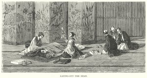 死者の安置（エングレーヴィング） 作： English School