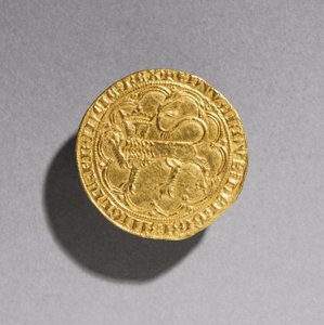 Leopard d "Or of Edward III of England 作： English School