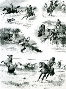 マニトバでの生活、1877 作： English School