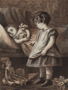 リトル フレッドの誘惑 (彫刻) 作： English School