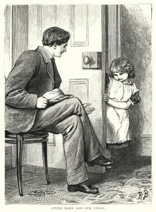 リトル・メアリーとその叔父（エングレーヴィング 作： English School