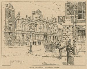 ロンドン大学、バーリントンハウス 作： English School
