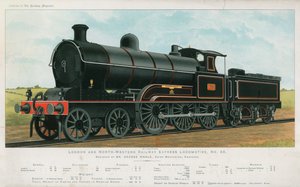 ロンドンとノースウェスタン鉄道エクスプレス機関車 作： English School