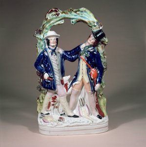サンプソン・スミスによるロングトン・ホール・グループ、1850年頃（磁器）