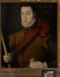 ヘンリー・ダドリー卿 (1531-1557) 作： English School