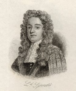 「クラブの歴史辞典」からのジョン・ソマーズ卿、1825年公開 作： English School