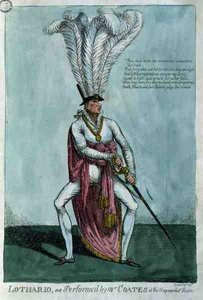 "Lothario, as Performance by Mr Coates at the Haymarket Theatre, December 9th, 1811, pub. by William Holland
