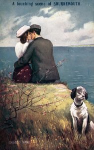 ボーンマスの恋人たち（犬を除く）（カラーリトグラフ 作： English School