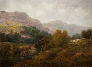 低地の風景 作： English School