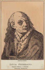 ルカ・ジョルダーノ（イタリアの画家・版画家）（銅版画 作： English School