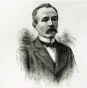 M.クレマンソー、「レジャーアワー」、1891年 作： English School