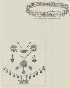 M・ド・モルガンのダハシュールでの発見（版画 作： English School