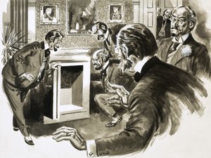 ハンバート夫人は夫からダイヤモンドの財産を残されたと言われています 作： English School