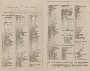 1875年のマダムタッソーと息子の展覧会カタログ 作： English School