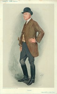 アルフレッドターナー少将、汎用性、1910年6月8日、バニティフェア漫画 作： English School