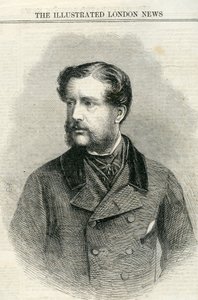 イラスト付きロンドンニュースのチャールズナスミス少佐（1825-61）1861年7月13日 作： English School