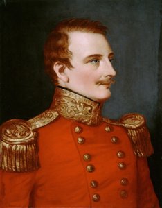 ヘンリー・ウォルター・ベルー少佐（1802-1842）c.1841 作： English School