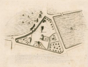 ロンドンのセントジャイルズ教区の地図