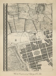 ロンドンの西端の地図 作： English School