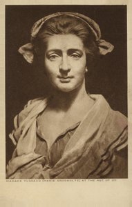 マリー・タッソー、フランスの芸術家、蝋人形師（石版画）