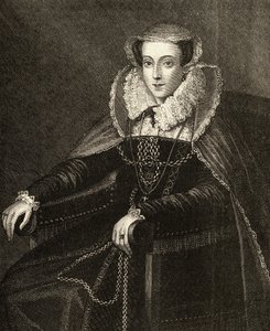 スコットランドのメアリー女王（1542-87）（彫刻）
