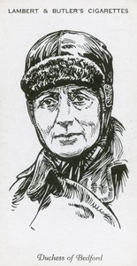メアリーラッセル、ベッドフォード公爵夫人、英国の飛行士 作： English School