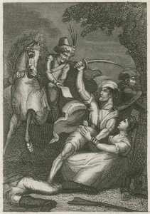 キャンディ、1803年のキャンディでのイギリス守備隊の虐殺 作： English School