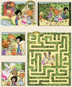 迷路 作： English School