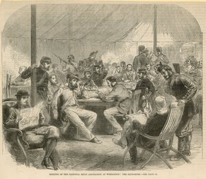 ウィンブルドンでの全米ライフル協会の会合 作： English School