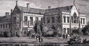 メルボルン大学（オーストラリア・メルボルン）、「Australian Pictures」（The Religious Tract Society出版）より 作： English School