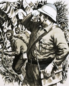 メルトン事前に第11回ベンガルネイティブ歩兵とビルマのジャングルを行進 作： English School