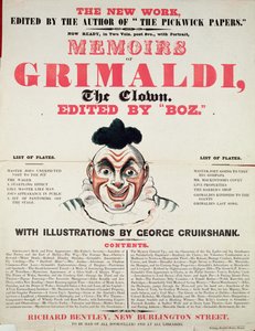 道化師のグリマルディの回想録、ジョージクルークシャンクによるイラスト、1888リソ） 作： English School