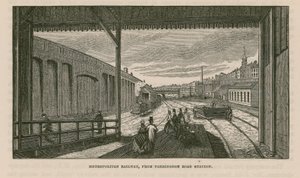 ファリンドンロード駅からのメトロポリタン鉄道 作： English School