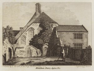 ミシェルハム修道院、サセックス、1785 作： English School