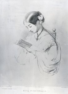 ミス・フローレンス・ナイチンゲール（1820-1910）1854 作： English School