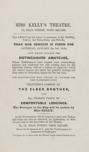 Miss Kellys Theatre、73 Dean Street、Soho Square、London