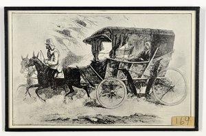 「The Illustrated London News」より、戦場でのナイチンゲール嬢の馬車