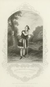 Miss Woolgar as Rosalind、As You Like It、Act III、scene ii 作： English School
