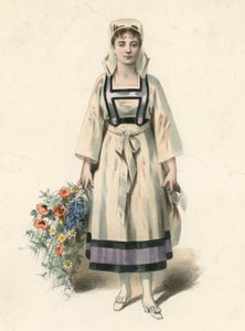 ラブランシェカッセでマルゴットの役を演じたMme Judic 作： English School