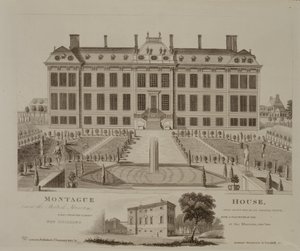 モンタギューハウス、現在は大英博物館、1813年 作： English School