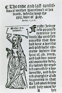 マザーウォーターハウス（c.1503-1566）、パンフレット、1566年 作： English School