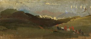 山の風景 作： English School