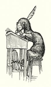 Mr.Ferret at Work（リトグラフ 作： English School